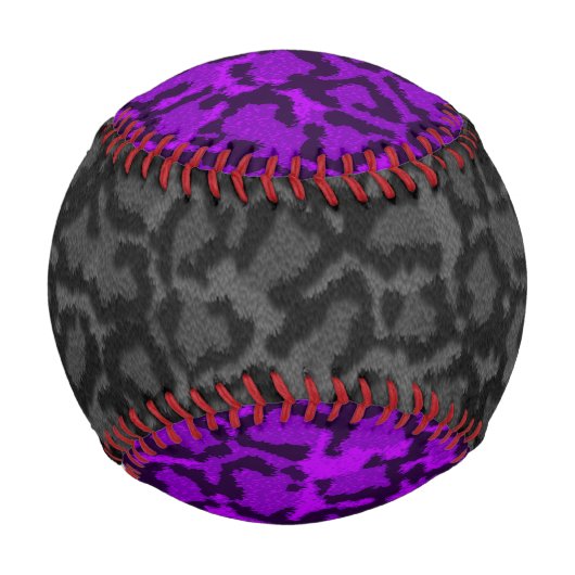 黒猫・紫猫 野球ボール (正面)