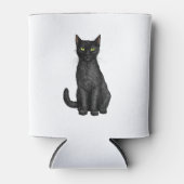 黒猫 缶クーラー (正面)