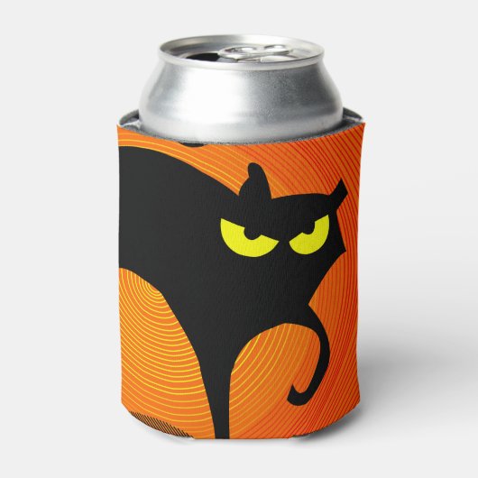 黒猫 缶クーラー (缶正面)