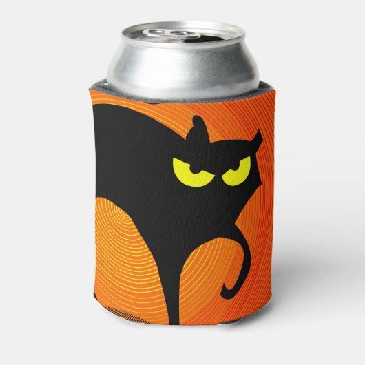 黒猫 缶クーラー (缶裏面)