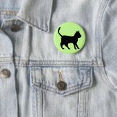 黒猫 缶バッジ (インサイチュ)