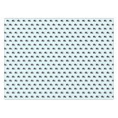 黒猫 – 背景色の選択/追加 テーブルクロス (正面(横))