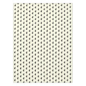 黒猫 – 背景色の選択/追加 テーブルクロス (正面)