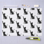 黒猫 薄葉紙 (クラフト)