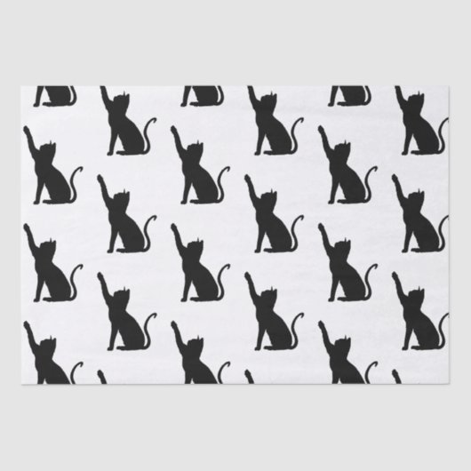 黒猫 薄葉紙 (正面)