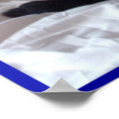 黒猫「黒曜石」のポスター ポスター (角)