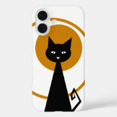 黒猫 Case-Mate iPhoneケース (裏面)