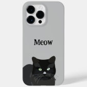 黒猫  Case-Mate iPhoneケース (裏面)