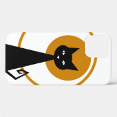 黒猫 Case-Mate iPhoneケース (裏面 (横))