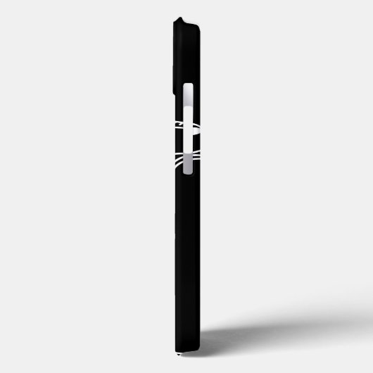 黒猫 Case-Mate iPhoneケース (裏面 / 左)
