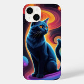 黒猫 Case-Mate iPhoneケース (裏面)