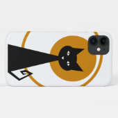 黒猫 Case-Mate iPhoneケース (裏面(横))