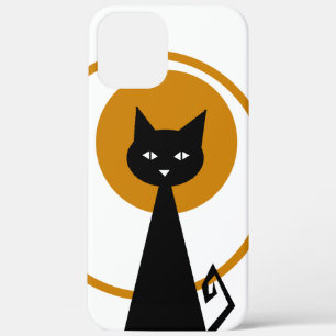 黒猫 iPhone 12 PRO MAX ケース