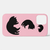 黒猫 Case-Mate iPhoneケース (裏面 (横))