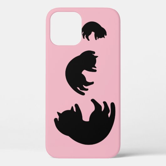 黒猫 Case-Mate iPhoneケース (裏面)