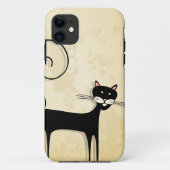 黒猫 Case-Mate iPhoneケース (裏面)