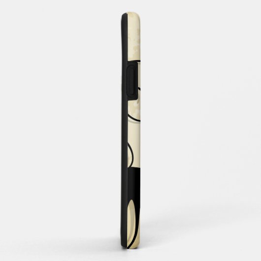 黒猫 Case-Mate iPhoneケース (裏面/右)