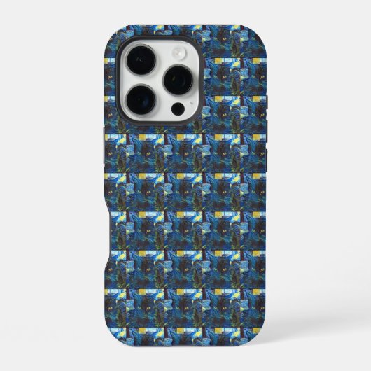 黒猫 iPhoneケース (裏面)