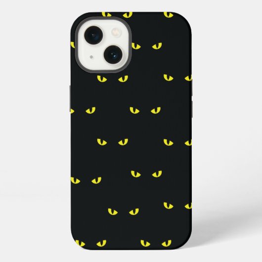 黒猫 iPhoneケース (裏面)