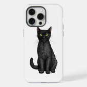黒猫 iPhoneケース (裏面)