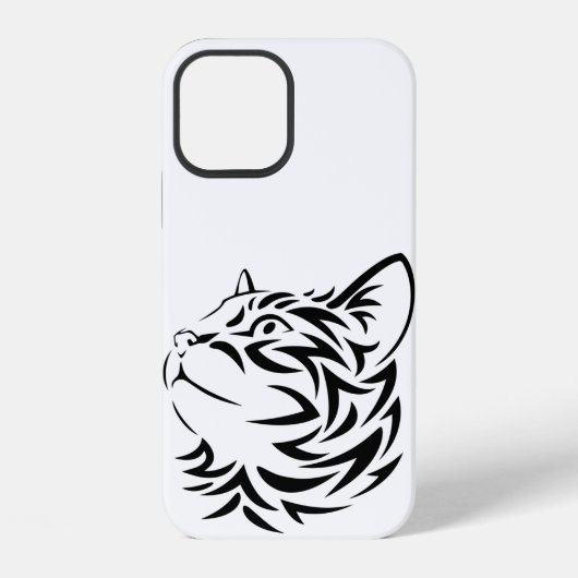 黒猫 iPhoneケース (裏面)