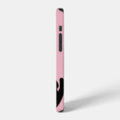 黒猫 iPhoneケース (左側面)