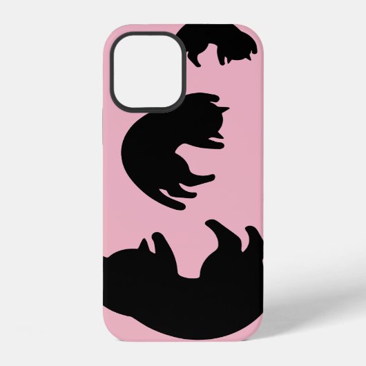 黒猫 iPhoneケース (裏面)