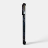 黒猫 iPhone 15ケース (左側面)