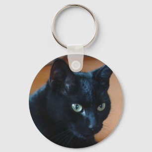黒猫 – keychain キーホルダー