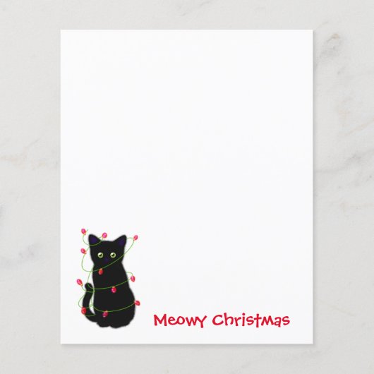 黒猫 | Meowyクリスマス | twinkle lights (正面)