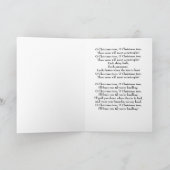 黒猫「Oクリスマスツリー」カード シーズンカード (内部)