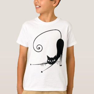 黒猫 Tシャツ
