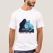 黒猫 Tシャツ (正面)