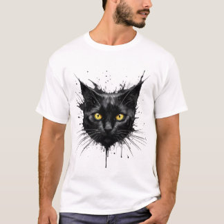 黒猫 Tシャツ