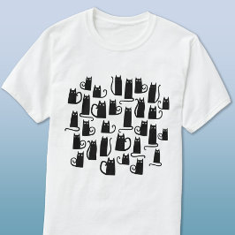 黒猫 Tシャツ