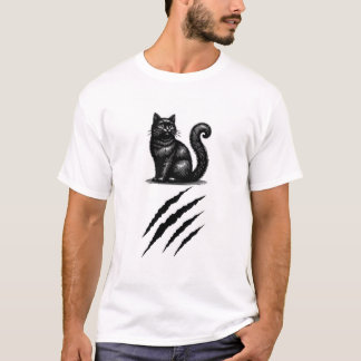 黒猫 Tシャツ