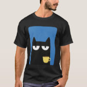 黒猫 Tシャツ (正面)