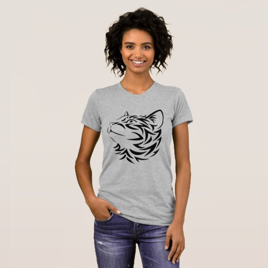黒猫 Tシャツ (正面フル)