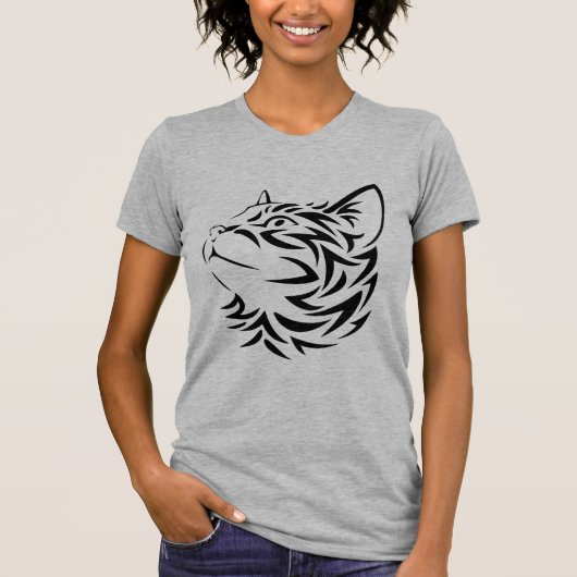 黒猫 Tシャツ (正面)