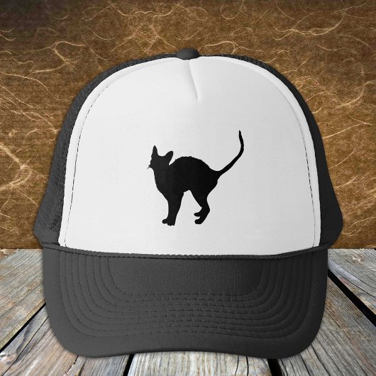 黒猫 – Trucker Hat キャップ