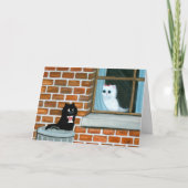 黒猫Bihrleによって私のバレンタインカード行います シーズンカード (正面)