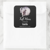 黒猫by魔法の満月キャンドルビジネス スクエアシール (バッグ)