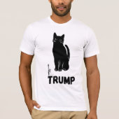 黒猫Tシャツトランプ Tシャツ (正面)