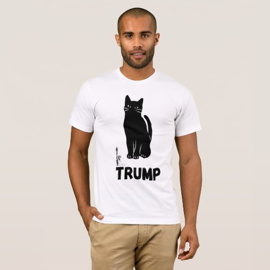 黒猫Tシャツトランプ Tシャツ (正面フル)