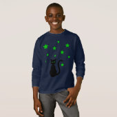 黒猫Tシャツ（子） Tシャツ (正面フル)