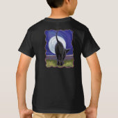 黒猫Tシャツ Tシャツ (裏面)