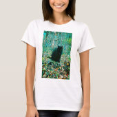 黒猫Tシャツ Tシャツ (正面)