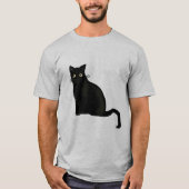 黒猫Tシャツ Tシャツ (正面)