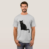 黒猫Tシャツ Tシャツ (正面フル)