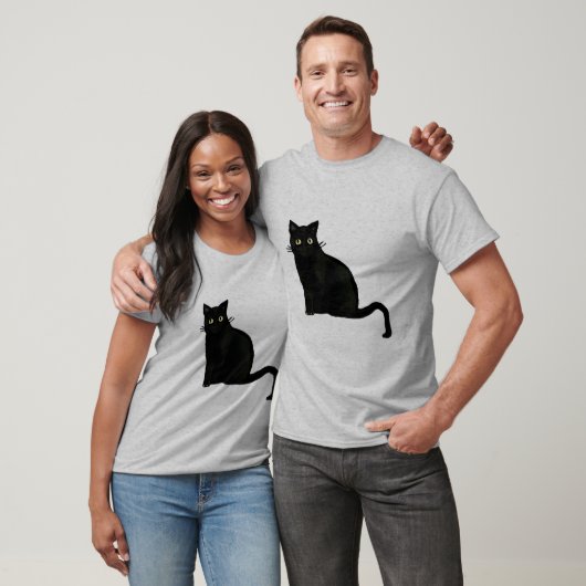 黒猫Tシャツ Tシャツ (ユニセックス)
